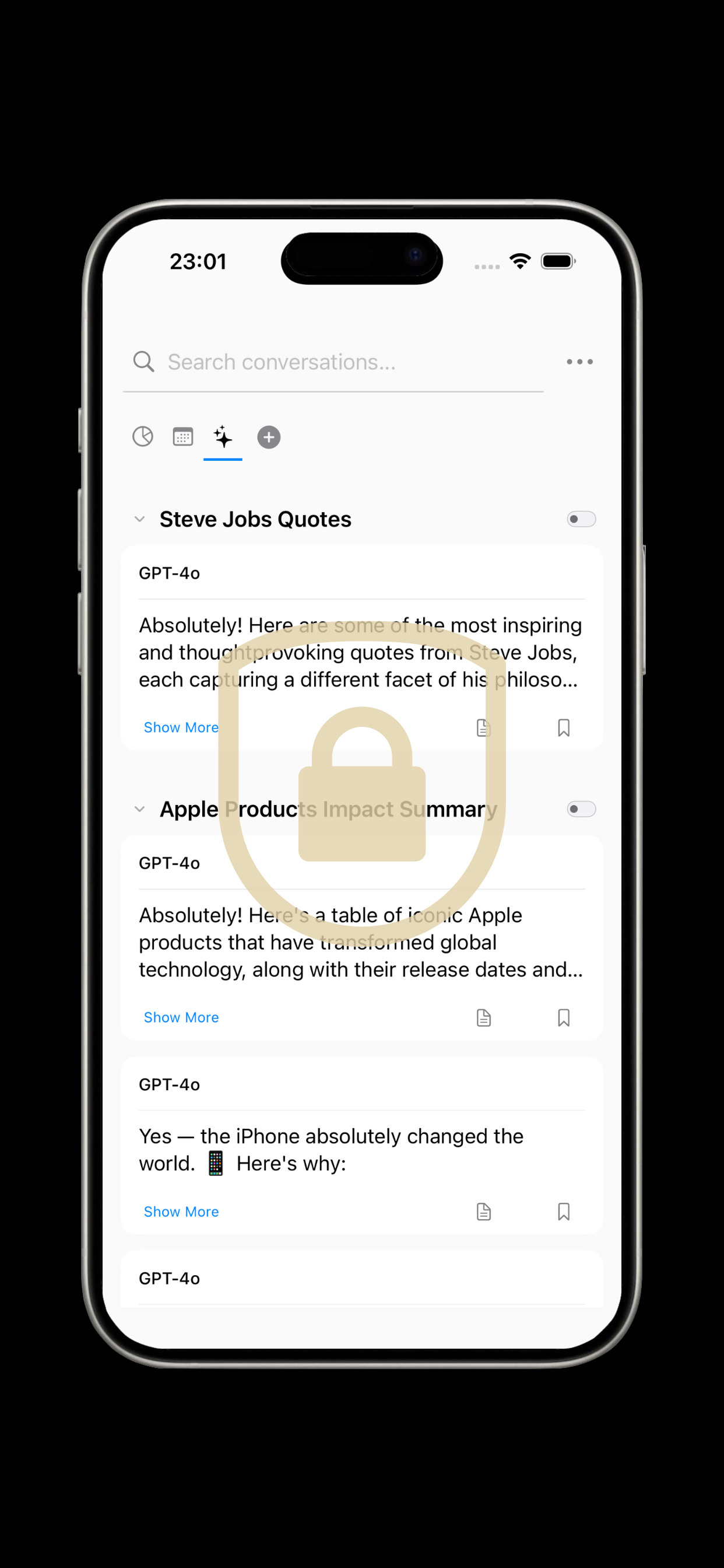 100% Offline — local-first architecture with encryption at rest